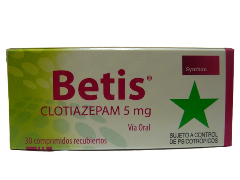 BETIS COM 5 MG X 30
