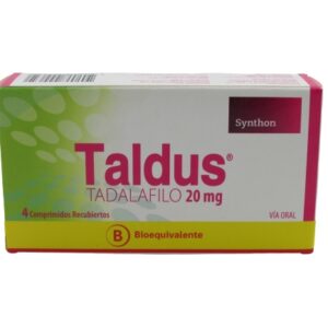 TALDUS COM 20 MG X 4 (CIALIS)