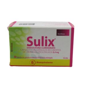 Sulix 0,4 mg x 60 cápsulas con granulos recubiertos de LP