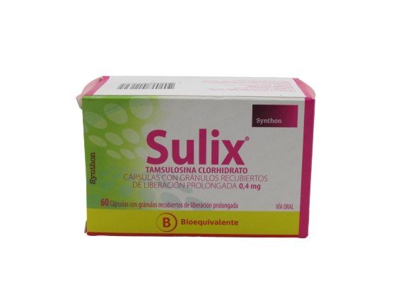 Sulix 0,4 mg x 60 cápsulas con granulos recubiertos de LP