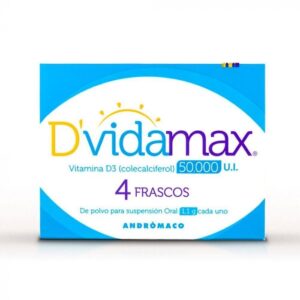 DVIDAMAX PVO SUS ORAL X 50.000 I.U X 4 FRASCOS