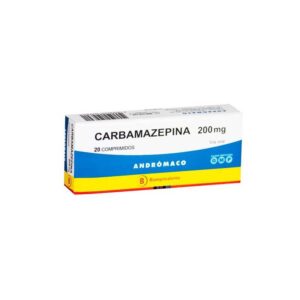 CARBAMAZEPINA COM 200 MG X 20 AND (BE)