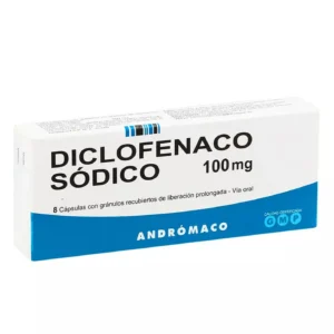 DICLOFENACO RETARD COM 100 MG X 8 AND
