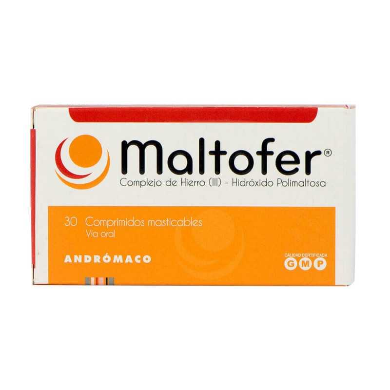 MALTOFER COM MAS 100 MG X 30