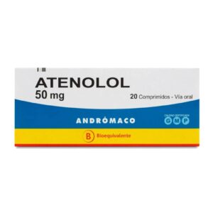 ATENOLOL COM 50 MG X 20 AND (BE)