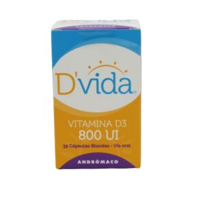 DVIDA 800UI CAP BLA X 35