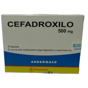 CEFADROXILO CAP 500 MG X 8 AND (BE)