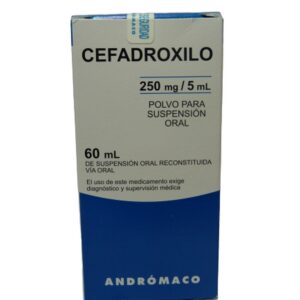 CEFADROXILO JBE 250 MG/5 ML X 60 ML AND