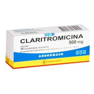 CLARITROMICINA CAP 500 MG X 14 AND