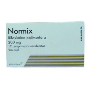 NORMIX TAB 200 MG X 12