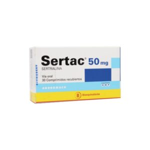 SERTAC COM 50 MG X 30