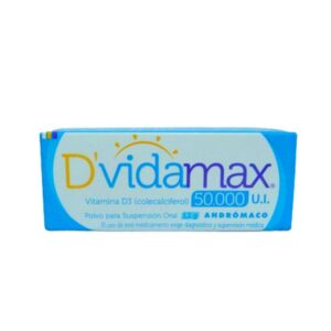 7800018185941.jpg DVIDAMAX PVO SUS ORA X 50.000 UI X 1 FRASCO
