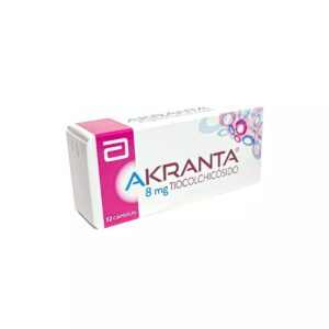 AKRANTA CAP 8 MG X 12