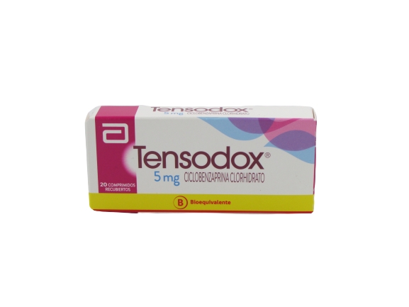 TENSODOX COM 5 MG X 20