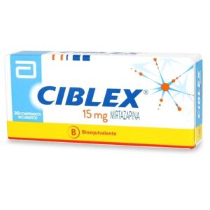CIBLEX COM 15 MG X 30