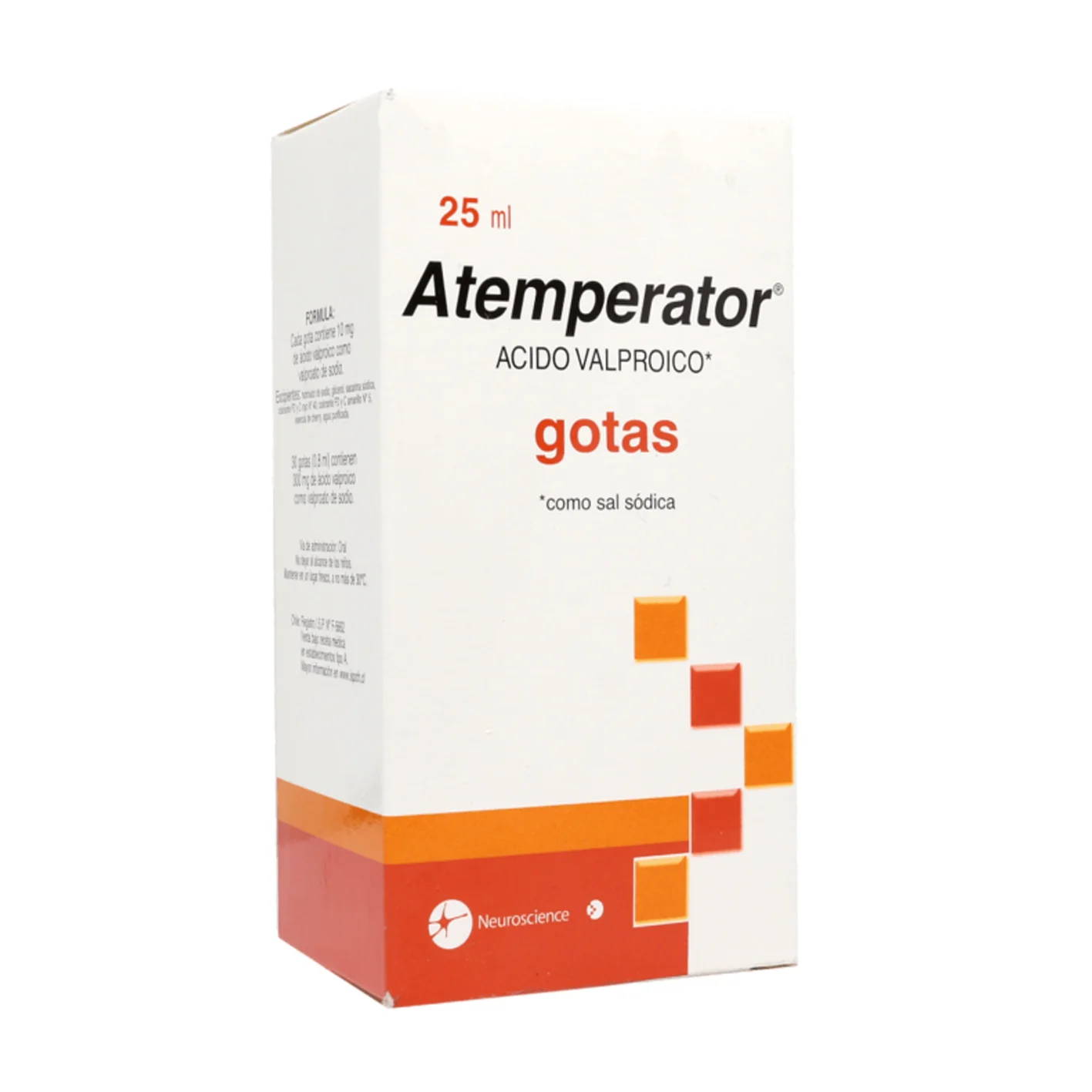 ATEMPERATOR GTS 10MG X 25 ML