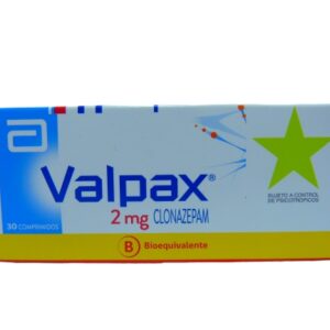VALPAX COM 2,0 MG X 30