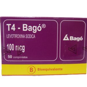 T4 COM 100 MCG X  50 (BE)