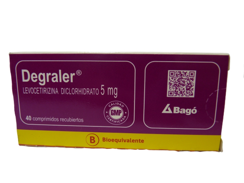 DEGRALER COM 5 MG X 40